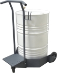 Chariot mobile roule fûts 3 roues 220kg