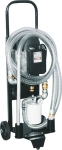 Pompe à huile électrique à palette 230V avec filtre et tuyaux sur chariot mobile Pompe à huile électrique à palette 230V avec filtre et tuyaux sur chariot mobile