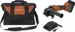 Meuleuse d'angle 125mm 20V - 1 batterie 5Ah Li-ion - chargeur - sac de transport