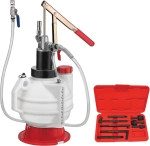 Réservoir pour remplissage d'huile de transmission 7,5L avec 8 adaptateurs