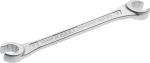 Clé polygonale double ouverte taille 17x19mm