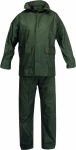 Vêtement de pluie 100% PU avec capuche L - vert