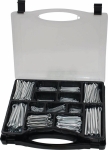 Goupilles fendues de 2,5 à 8mm- coffret de 510 pcs
