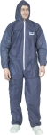Combinaison de protection jetable SPP avec capuche 50 g/m² bleu XL Combinaison de protection jetable SPP avec capuche 50 g/m² bleu XL
