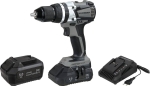 Perceuse visseuse à percussion brushless 20V 60Nm 2 batteries 2Ah et 5Ah Li-ion - mallette Perceuse visseuse à percussion brushless 20V 60Nm 2 batteries 2Ah et 5Ah Li-ion - mallette