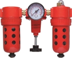 Filtre à air/régulateur/lubrificateur femelle 3/8" avec manomètre Filtre à air/régulateur/lubrificateur femelle 3/8" avec manomètre