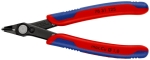 Pince coupante de précision Super Knips® 125mm Tête étroite Ressort Bi-matière
