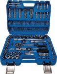 Coffret de douilles 1/4" et 1/2" - 108 pcs