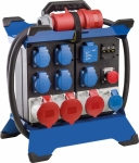 Coffret de chantier mobile 9 prises