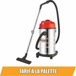 Aspirateur eau et poussière 30L 230V 1200W cuve inox