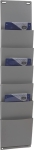 Tableau de planning vertical A4 - 6 compartiments