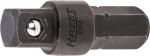 Adaptateur douille 1/4" longueur 25mm