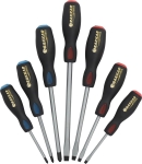 Tournevis avec lame traversante plat et Phillips® - boîte carton de 7 pcs Tournevis avec lame traversante plat et Phillips® - boîte carton de 7 pcs