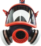 Masque de protection panoramique pour 2 filtres à baïonnette