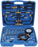 Testeur de pression d'injecteur de carburant essence/diesel - coffret de 45 pcs