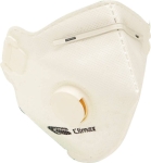 Masques jetables anti-poussière FFP3 avec valve - lot de 3 pcs - blister