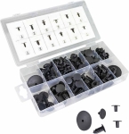 Clips de fixation en PVC - pour tapisserie Renault-Dacia - coffret de 109 pcs