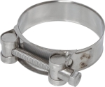 Collier à tourillons acier inox 22mm de 52 à 55mm
