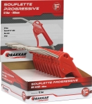 Soufflette PVC avec bec 8x100mm avec raccord rapide - présentoir de 10 pcs