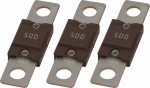 Fusibles 500A pour booster 1200-1600A - lot de 3 pcs