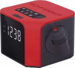 Radio réveil Luna rouge SCHNEIDER