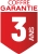 picto GARANTIE 3 ANS coffre
