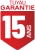 picto GARANTIE 15 ANS tuyau 