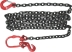 Chaine de remorquage avec crochets 10mm 5m 3T