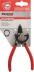 Pince droite 135mm pour circlips extérieur 10/25mm gainée - carte