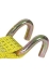 Sangle d'arrimage à cliquet séparé 50mm 6T 12m doigts écartés