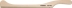 Porte-limes de carrossier en bois pour lime demi-ronde