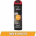 Peinture traceur de chantier 6 mois rouge fluo - aérosol 500ml
