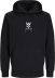 Sweat noir taille XS unisexe Drakkar logo blanc