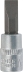 Douille tournevis 1/4" avec embout 37mm plat 7mm
