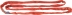 Elingue ronde sans fin 5T 5m rouge - lot de 5 pcs