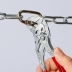 Pince clé gainée 180mm avec bouton poussoir