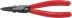 Pince droite 135mm pour circlips intérieur 10/25mm gainée - carte