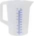 Mesure graduée translucide 2L