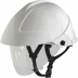 Casque avec écran facial intégré blanc