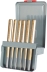 Chasse-goupilles 3-4-5-6-8-10mm 150mm - coffret de 6 pcs