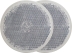 Catadioptre rond 60mm blanc adhésif - blister de 2 pcs