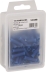 Cosse jonction bout à bout isolée bleue - lot de 100 pcs