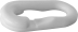 Maillon brisé plastique blanc 8mm