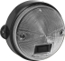 Plafonnier rond 122mm 12V avec interrupteur