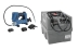 Lot cuve de ravitaillement gasoil PE 200L 20V - pompe à graisse 20V 690 bar - 2 batteries