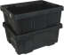 Bac de rangement renforcé gris 20L 433X342X172mm