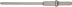 Burin chasse-goupilles 6mm pour HZ213368