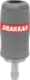 Raccord rapide femelle passage d'air 8mm pour tuyau de 8mm - lot de 5 pcs