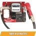 Pompe à gasoil 230V 60 l/min avec pistolet automatique/ volucompteur /filtre - station murale