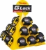 Mètre mesure à ruban 5m 25mm G Lock jaune - lot de 24 pcs